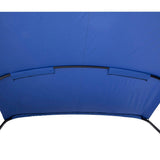 SureShade Power Bimini - Black Anodized Frame - Pacific Blue Fabric - Life Raft Professionals