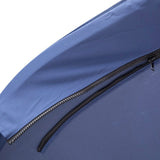 SureShade Power Bimini - Clear Anodized Frame - Navy Fabric - Life Raft Professionals