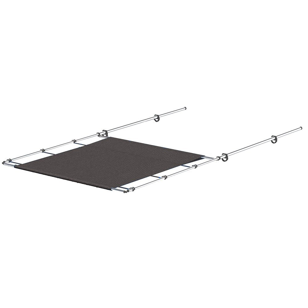 SureShade PTX Power Shade - 57" Wide - Stainless Steel - Grey - Life Raft Professionals