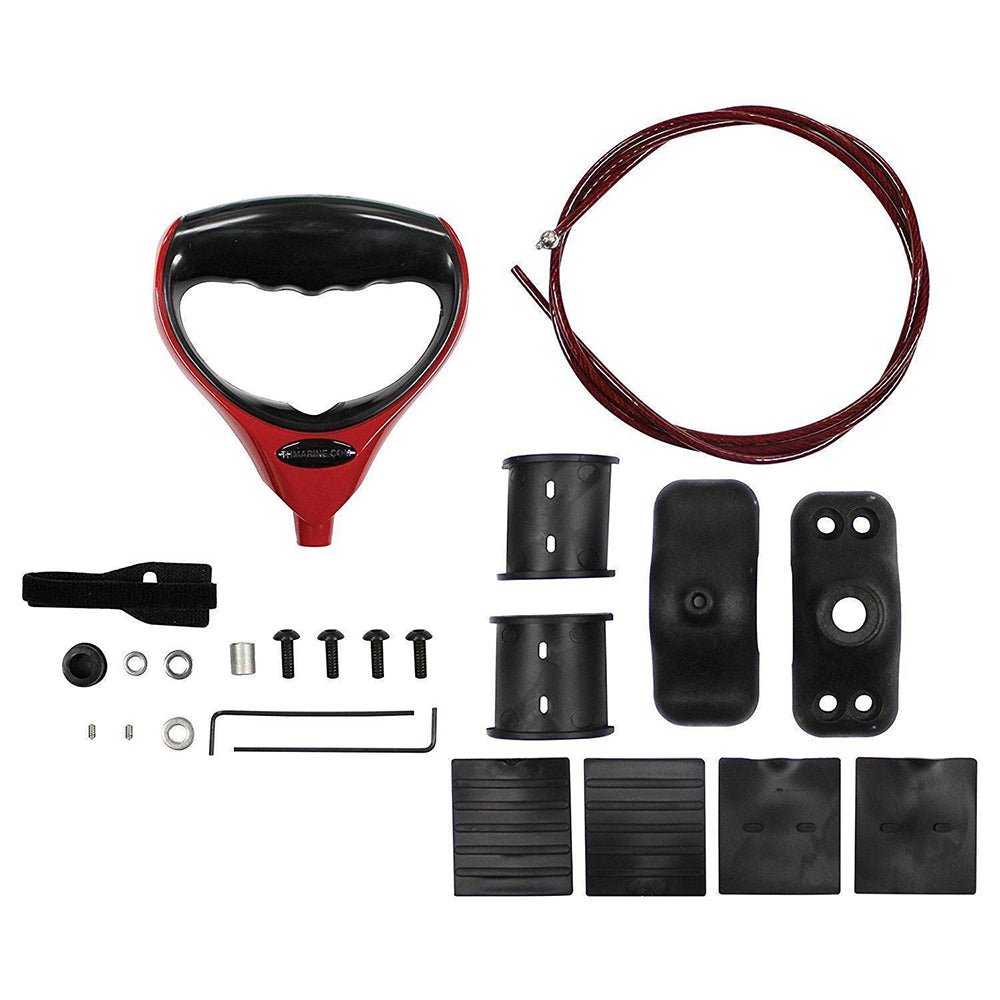 T-H Marine G-Force Trolling Motor Handle Cable w/Trolling Motor Clamp - Red - Life Raft Professionals