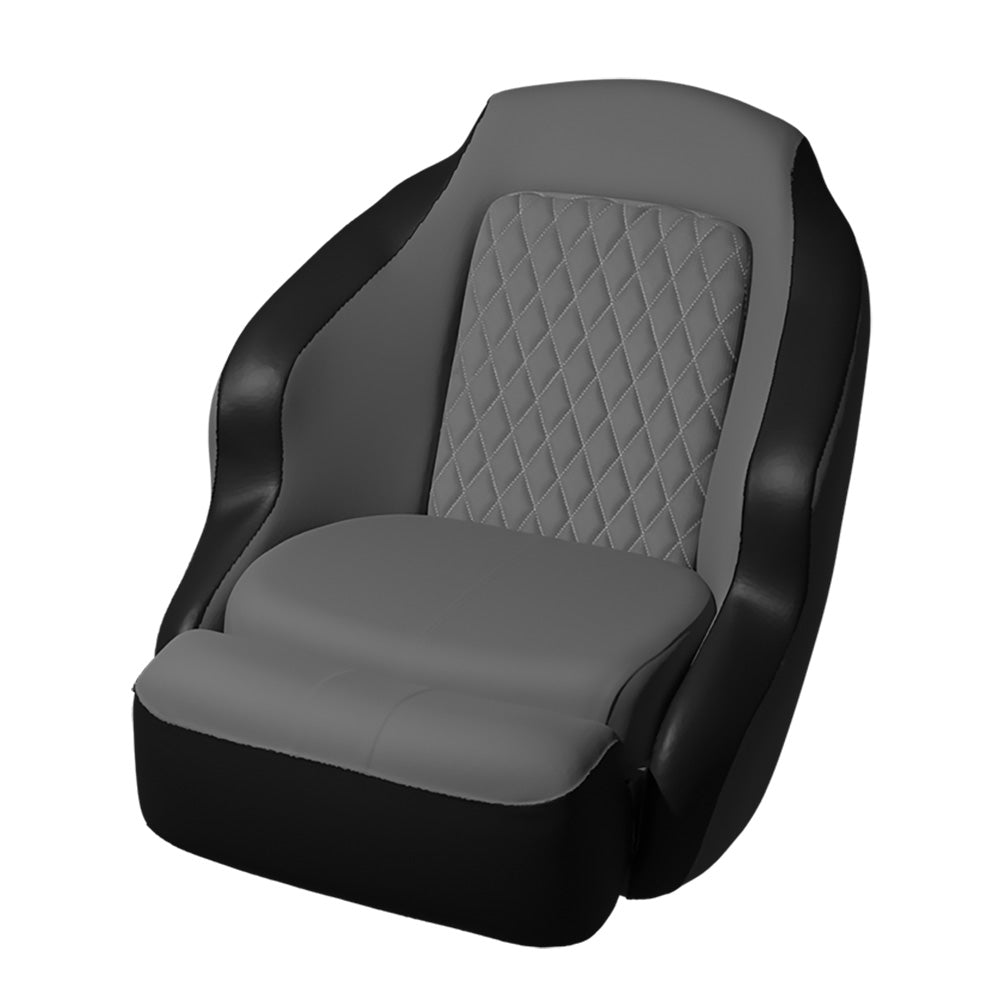 TACO Anclote Diamond Bucket Seat - Grey/Black - Life Raft Professionals
