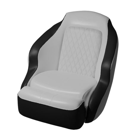 TACO Anclote Diamond Bucket Seat - White/Black - Life Raft Professionals