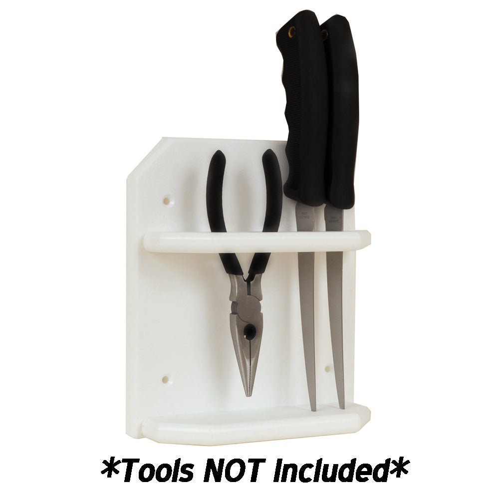 TACO Poly Knife & Plier Holder - White - Life Raft Professionals