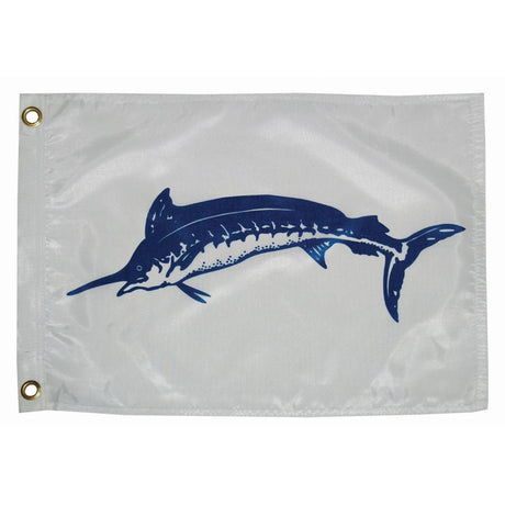 Taylor Made 12" x 18" Blue Marlin Flag - Life Raft Professionals