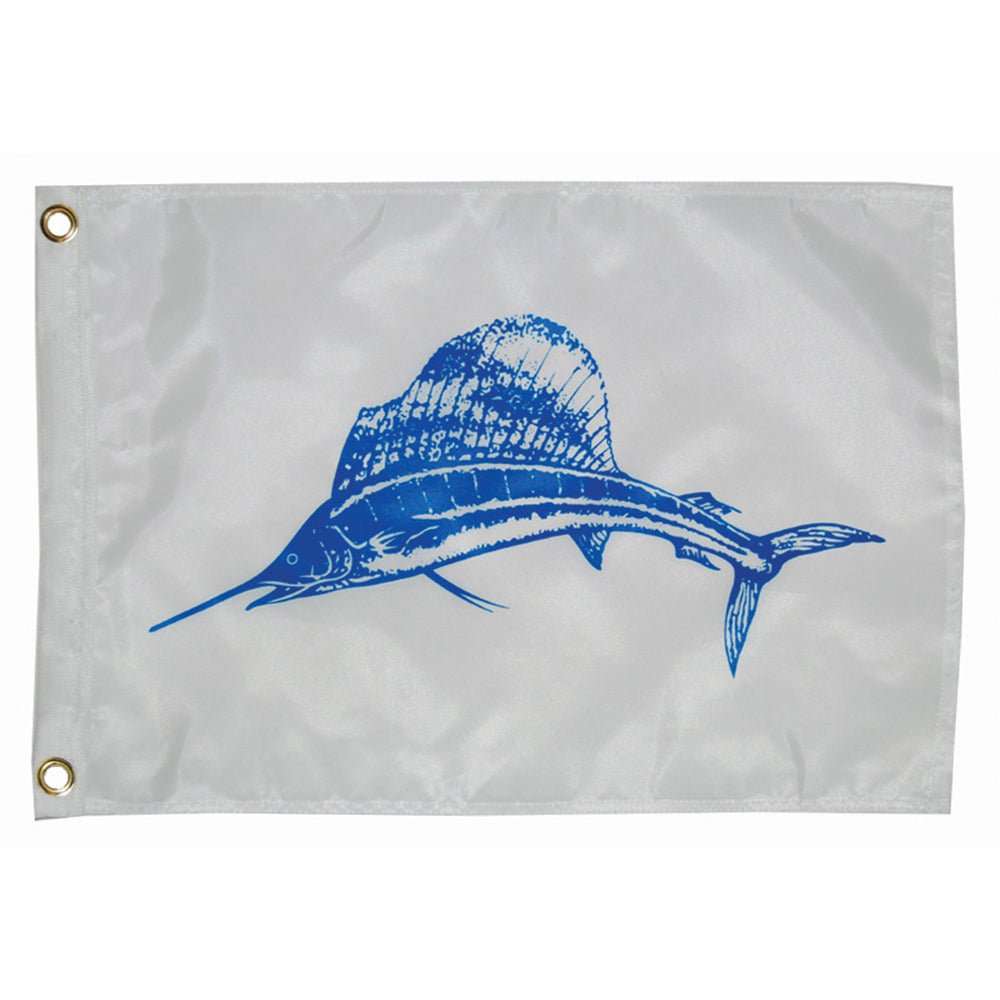 Taylor Made 12" x 18" Sailfish Flag - Life Raft Professionals