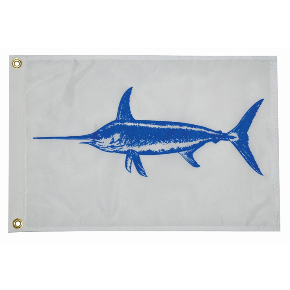 Taylor Made 12" x 18" Swordfish Flag - Life Raft Professionals