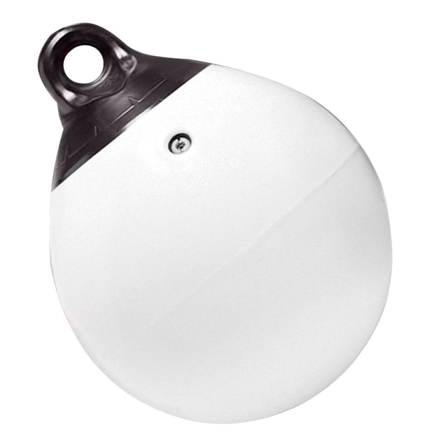 Taylor Made 15" Tuff End Inflatable Vinyl Buoy - White - Life Raft Professionals