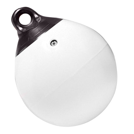 Taylor Made 21" Tuff End Inflatable Vinyl Buoy - White - Life Raft Professionals