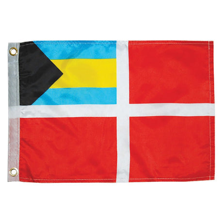 Taylor Made Bahamas Courtesy Flag 12" x 18" - Life Raft Professionals