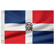 Taylor Made Dominican Republic Flag 12" x 18" Nylon - Life Raft Professionals