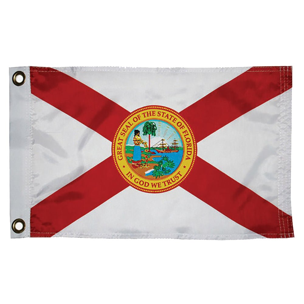 Taylor Made Florida Nylon Flag 12" x 18" - Life Raft Professionals