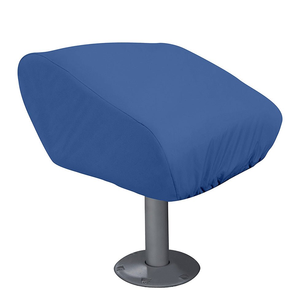 Taylor Made Folding Pedestal Boat Seat Cover - Rip/Stop Polyester Navy - Life Raft Professionals