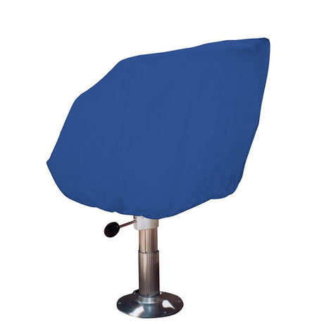 Taylor Made Helm/Bucket/Fixed Back Boat Seat Cover - Rip/Stop Polyester Navy - Life Raft Professionals