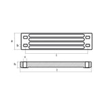 Tecnoseal Aluminum Yamaha Bar Anode f/Engine Bracket - Life Raft Professionals