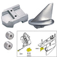 Tecnoseal Anode Kit w/Hardware - Mercury Alpha 1 Gen 1 - Magnesium - Life Raft Professionals