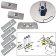 Tecnoseal Anode Kit w/Hardware - Mercury Verado 6 - Aluminum - Life Raft Professionals