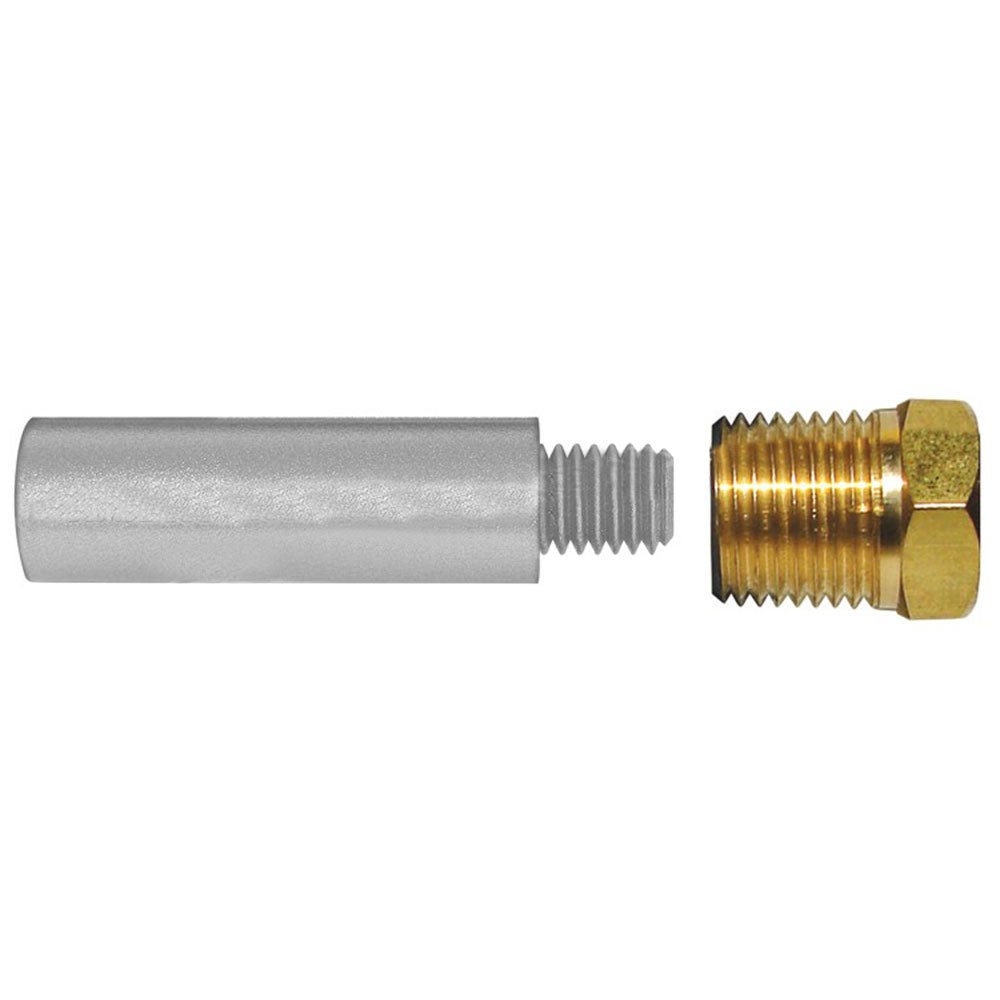 Tecnoseal E00 Pencil Zinc w/Brass Cap - Life Raft Professionals