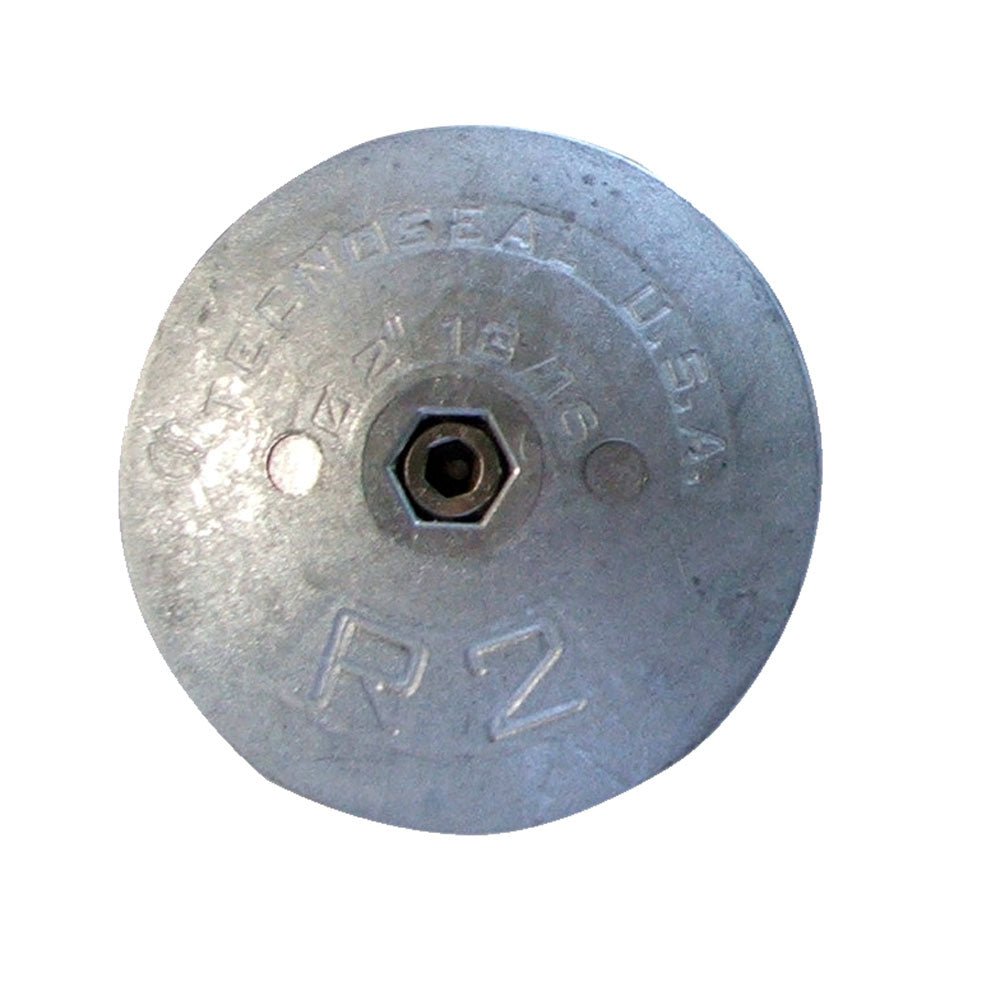 Tecnoseal R2AL Rudder Anode - Aluminum - 2-13/16" Diameter - Life Raft Professionals