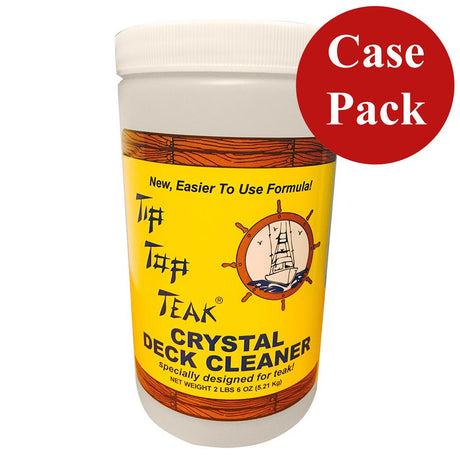 Tip Top Teak Tip Top Teak Crystal Deck Cleaner - Quart (2lbs 6oz) - *Case of 12* - Life Raft Professionals