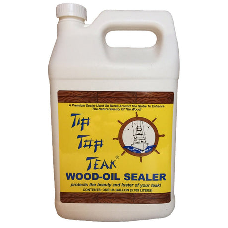 Tip Top Teak Wood Oil Sealer - Gallon - Life Raft Professionals