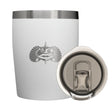 Toadfish Non-Tipping 10oz Rocks Tumbler - White - Life Raft Professionals