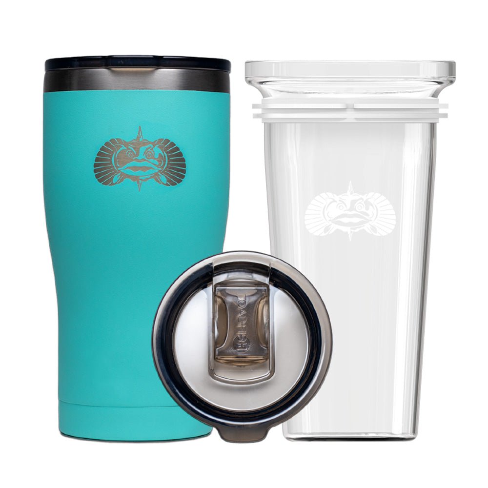 Toadfish Non-Tipping 20oz Tumbler - Teal - Life Raft Professionals