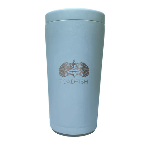 Toadfish Non-Tipping Can Cooler 2.0 - Universal Design - Light Blue - Life Raft Professionals