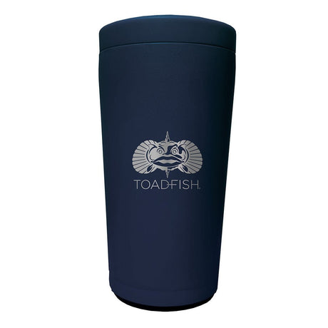 Toadfish Non-Tipping Can Cooler 2.0 - Universal Design - Navy - Life Raft Professionals