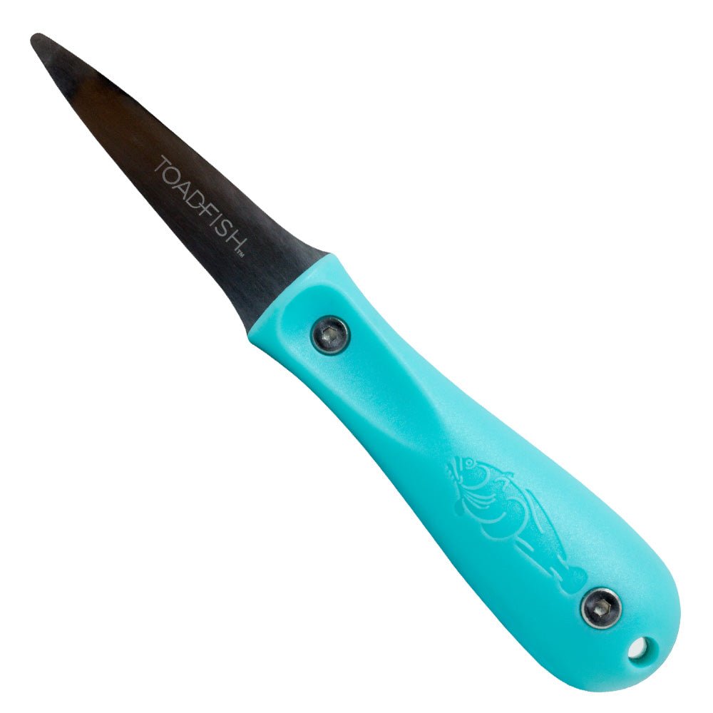 Toadfish Put Em Back Oyster Knife - Teal - Life Raft Professionals