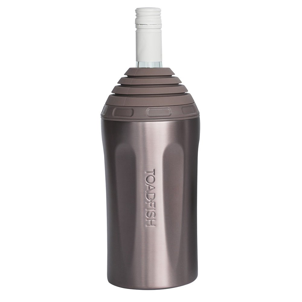 Toadfish Stainless Steel Wine Chiller - Rose Gold - Life Raft Professionals