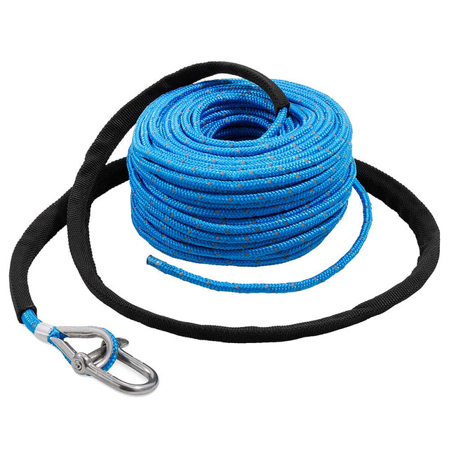 TRAC Outdoors Anchor Rope - 3/16" x 100 w/SS Shackle - Life Raft Professionals