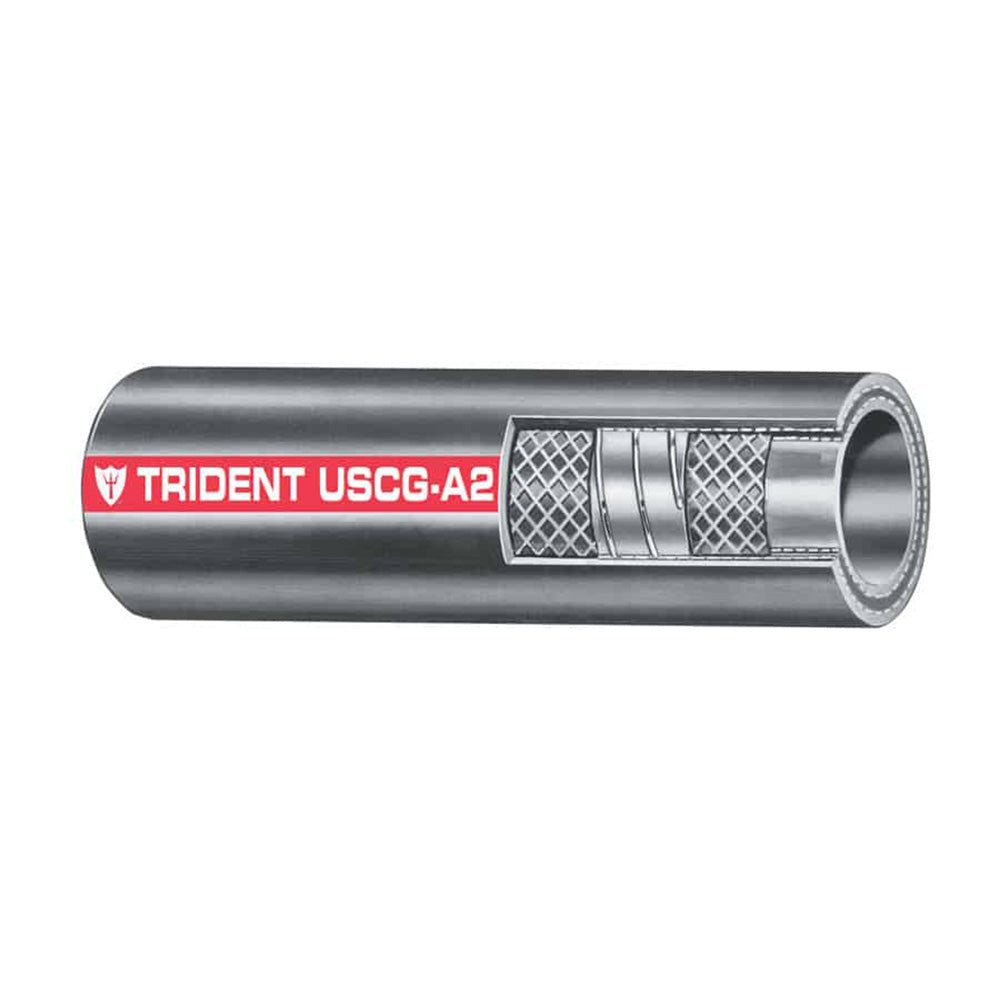 Trident Marine 1-1/2" x 50 Coil Type A2 Fuel Fill Hose - Life Raft Professionals