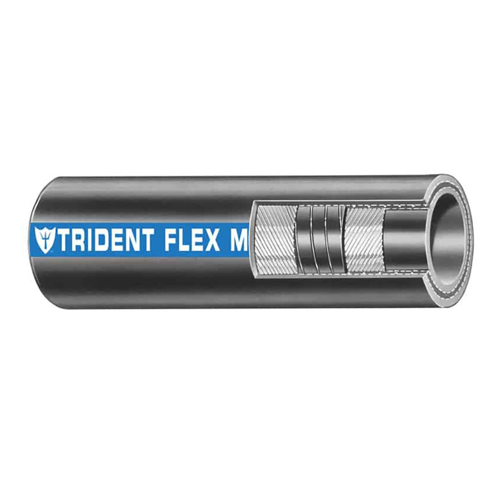 Trident Marine 1-1/4" Flex Marine Wet Exhaust Water Hose - Black - Sold by the Foot - Life Raft Professionals