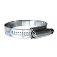 Trident Marine 316 SS Non-Perforated Worm Gear Hose Clamp - 15/32" Band Range - (1-3/4" 2-1/4") Clamping Range - 10-Pack - SAE Size 28 - Life Raft Professionals