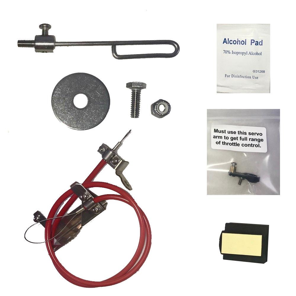 TROLLMaster Mercury 15, 20 EFI Remote Throttle/Tiller (2018-Present) Tohatsu 9.9, 15, 20 EFI Remote Throttle/Tiller (2018+) [TM216HWKIT] - Life Raft Professionals