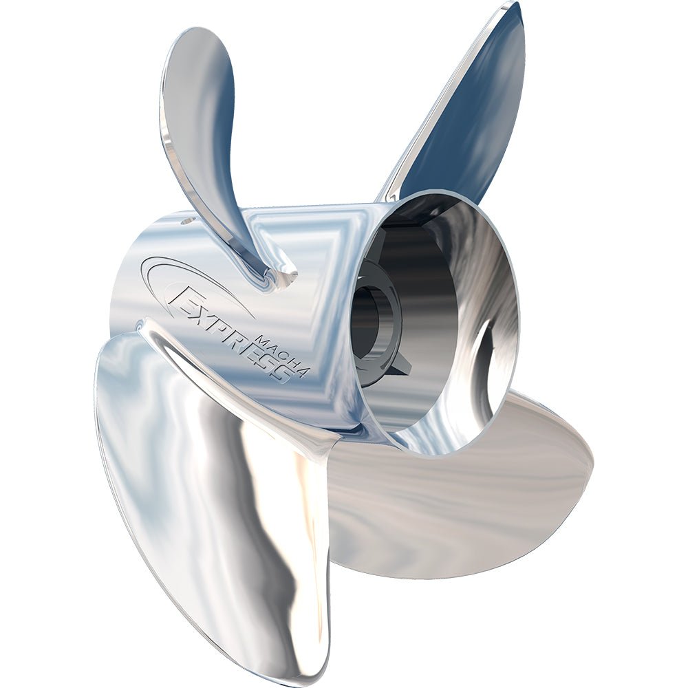 Turning Point Express Mach4 - Right Hand - Stainless Steel Propeller - EX-1417-4 - 4-Blade - 14.5" x 17 Pitch - Life Raft Professionals