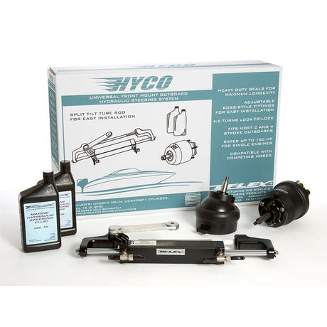 Uflex HYCO 1.1T Front Mount OB Tilt Steering up to 150HP - Life Raft Professionals