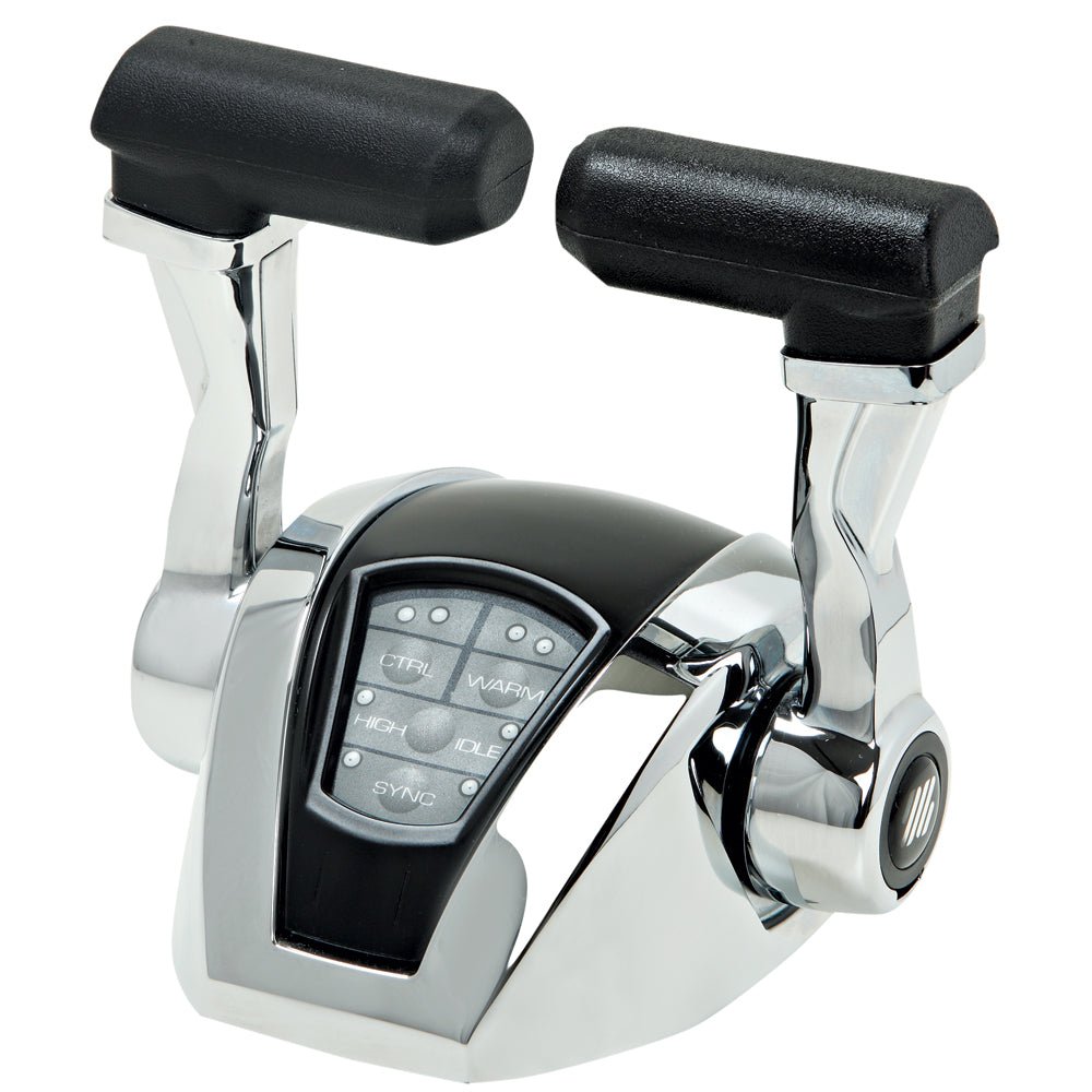 UFlex Power A Mark II Twin Engines Control Head w/o Trim - Life Raft Professionals