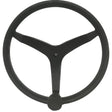 Uflex - V46 - 13.5" Stainless Steel Steering Wheel w/Speed Knob - Black - Life Raft Professionals