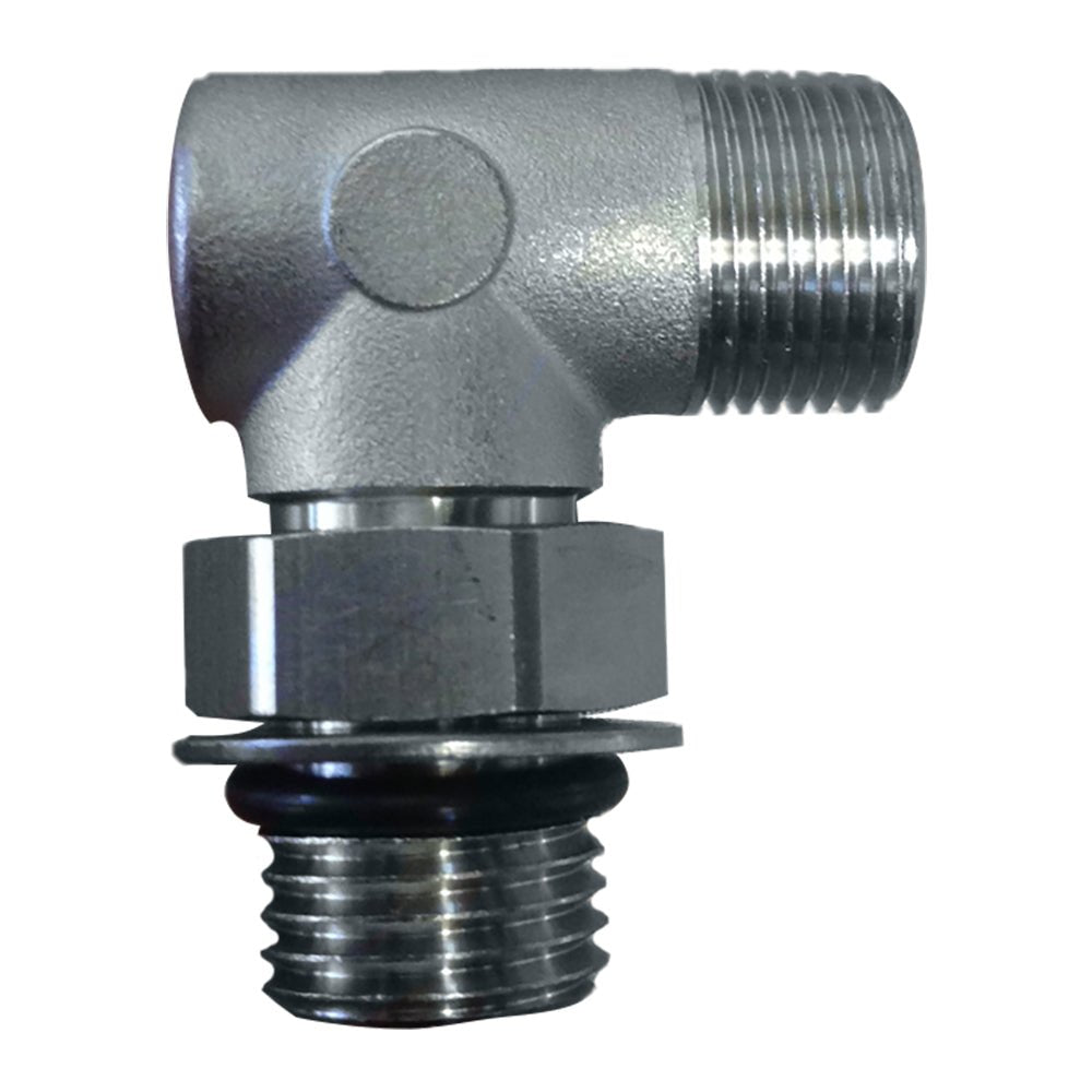 Uflex90 Adjustable Fitting f/Back of UP Series Helms ORB 6 to 3/8" COMP - Life Raft Professionals