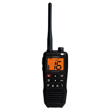 Uniden Atlantis 275 Floating Handheld VHF Marine Radio [ATLANTIS 275] - Life Raft Professionals