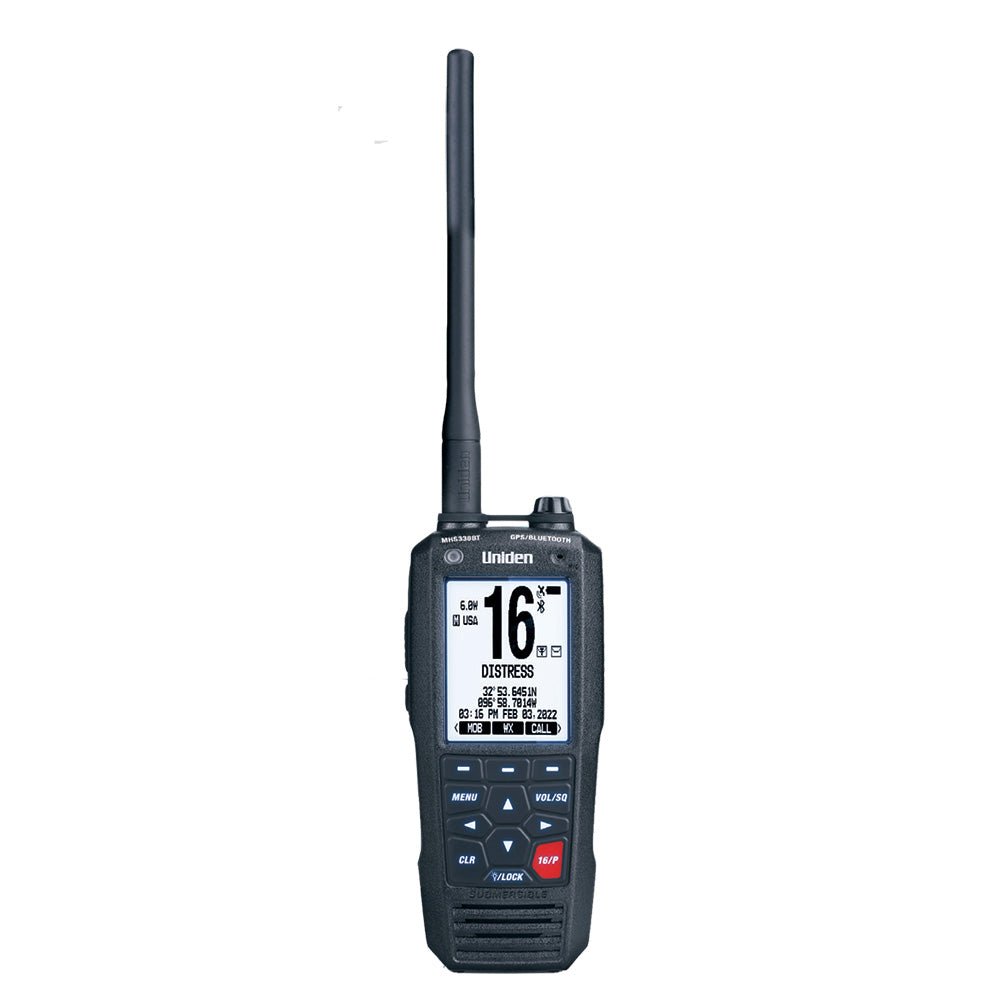 Uniden MHS338BT VHF Marine Radio w/GPS Bluetooth [MHS338BT] - Life Raft Professionals