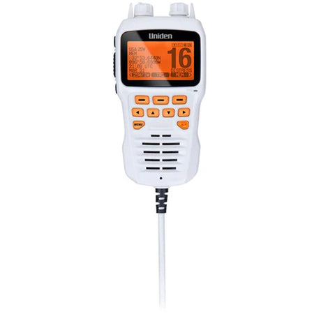 Uniden Remote Mic f/UM725 VHF Radios - White [UMRMIC] - Life Raft Professionals