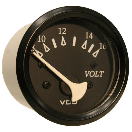 VDO Cockpit Marine 52mm (2-1/16") Voltmeter- Black Dial/Bezel [332-11805] - Life Raft Professionals