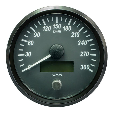 VDO SingleViu 100mm (4") Speedometer - 300 KM/H [A2C3832830030] - Life Raft Professionals
