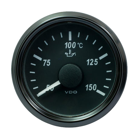 VDO SingleViu 52mm (2-1/16") Oil Temp. Gauge - 150 C - 322-18 Ohm [A2C3833380030] - Life Raft Professionals