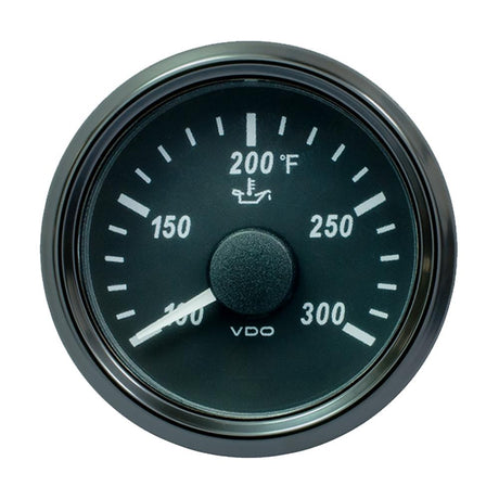 VDO SingleViu 52mm (2-1/16") Oil Temp. Gauge - 300 F - 322-18 Ohm [A2C3833410030] - Life Raft Professionals