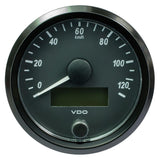 VDO SingleViu 80mm (3-1/8") Speedometer - 160 MPH [A2C3832930030] - Life Raft Professionals