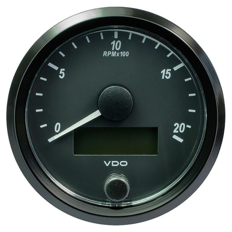 VDO SingleViu 80mm (3-1/8") Tachometer - 2000 RPM [A2C3832960030] - Life Raft Professionals