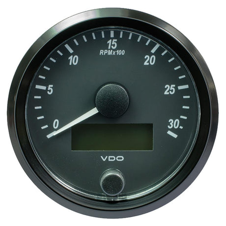 VDO SingleViu 80mm (3-1/8") Tachometer - 3000 RPM [A2C3832980030] - Life Raft Professionals